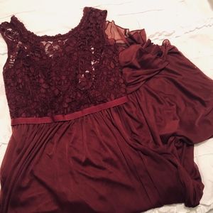 David's Bridal Bridesmaid Dress